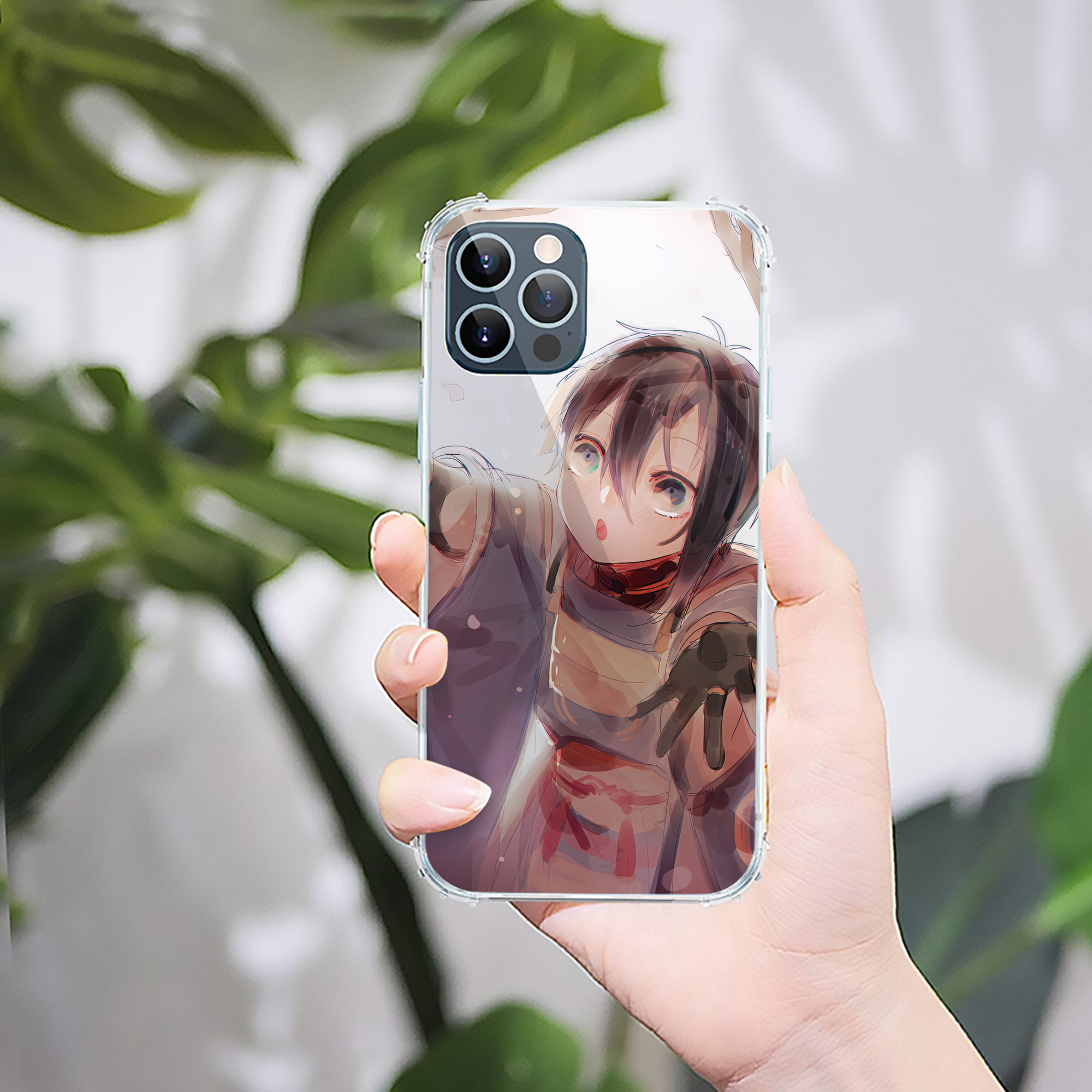 （画像用） 刀剣乱舞 Touken Ranbu 【iPhone 12シリーズ対応】透明スマホケース（クリアソフトケース）
